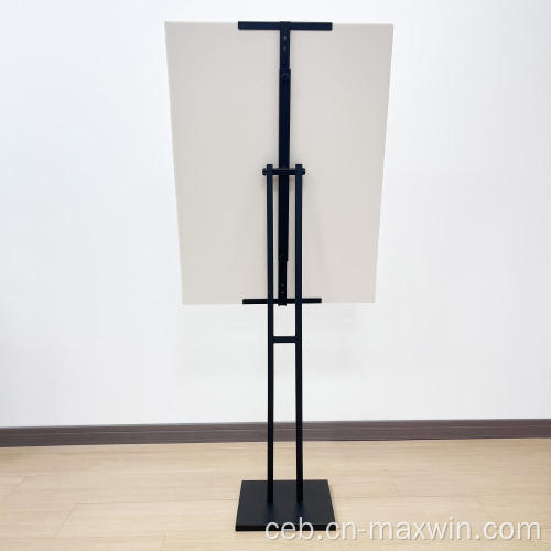 Doble nga sided rotatable KT Board Poster Display Rack